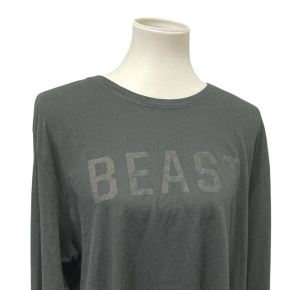 The Nike Beast Tee Mens XXL Athletic Fit Dri-Fit Long Sleeve Move Mountains Tee - Picture 2 of 5